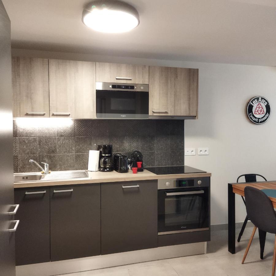 Arc 1800 Appartement 6-8 Pers,5 Cristaux, Avec Garage Les Arcs  Экстерьер фото